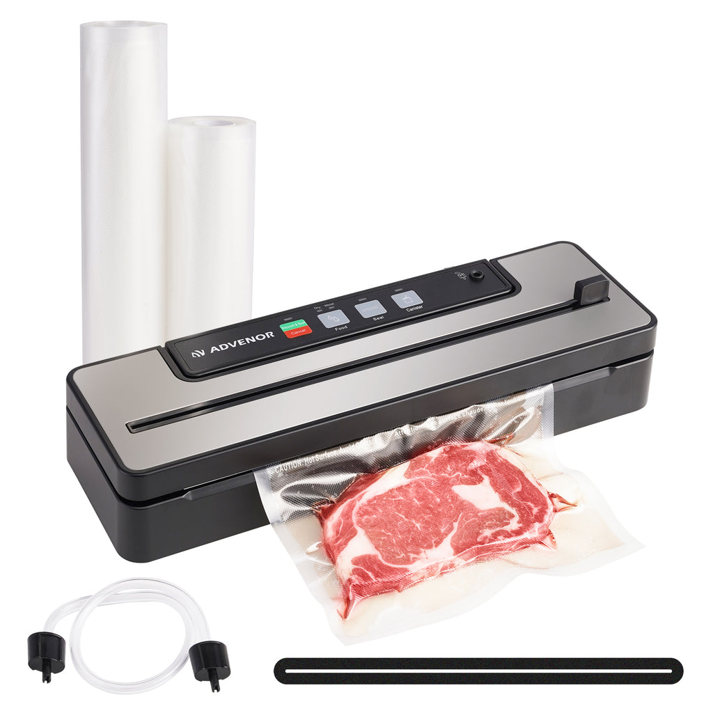 ADVENOR Vacuum Sealer Machine with Cutter Widened Double Sealing Strip