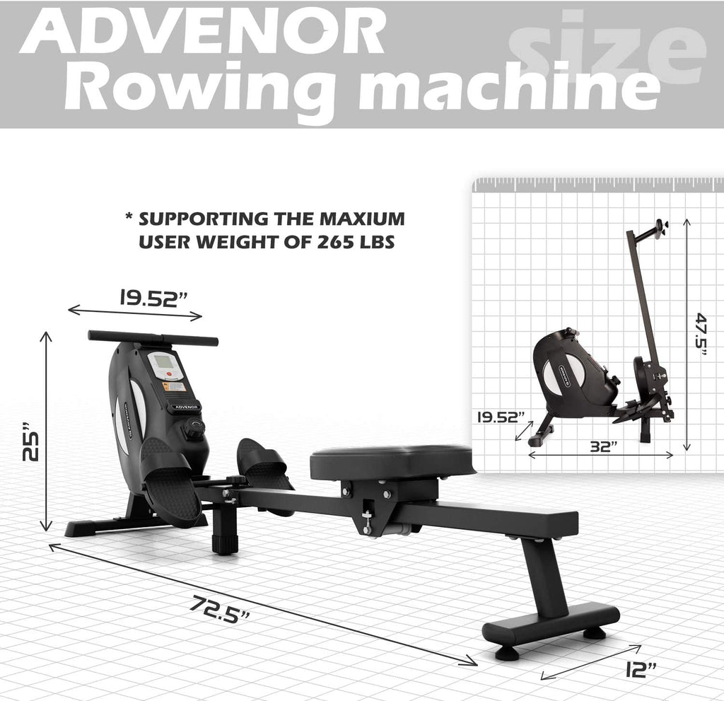 ADVENOR Magnetic Rowing