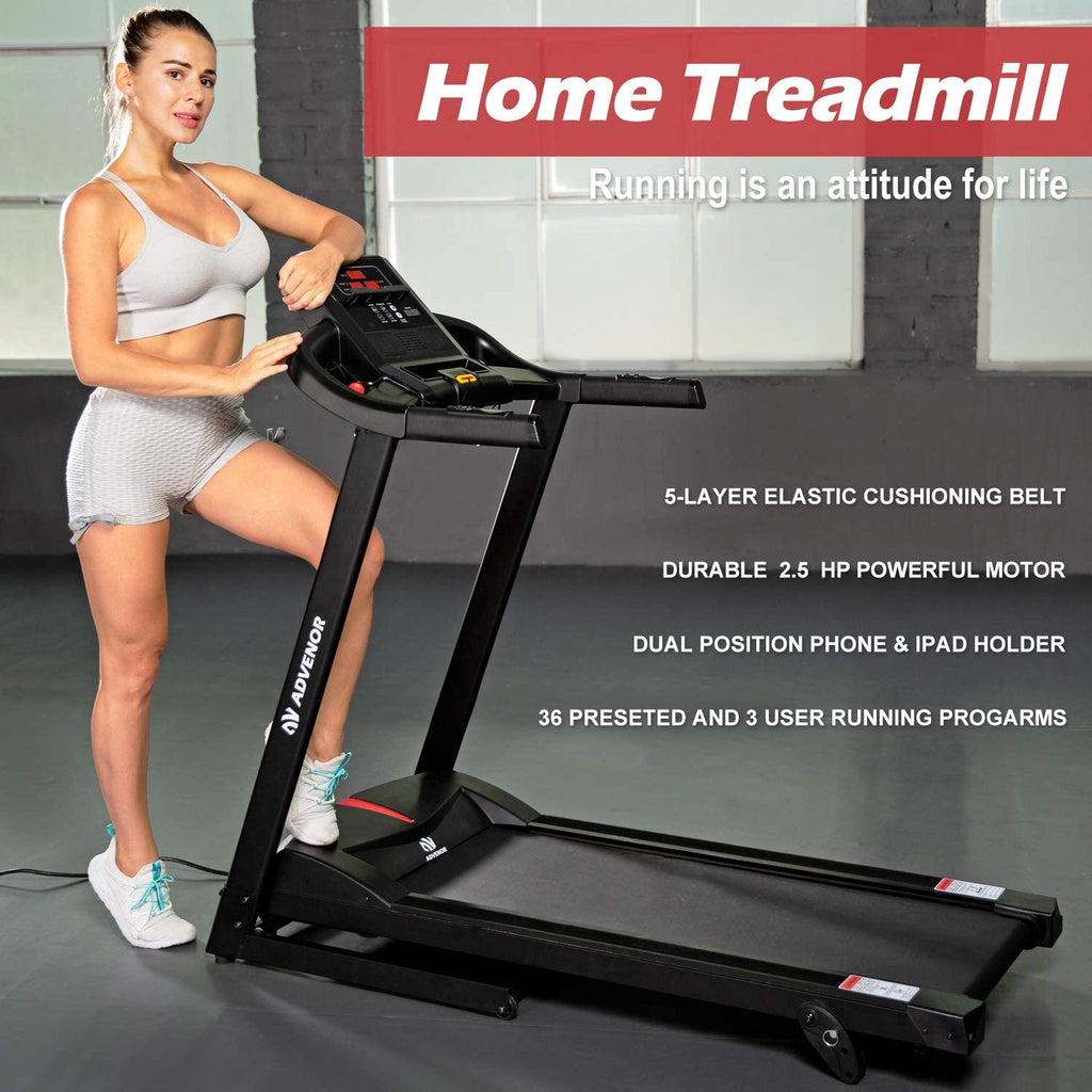Motorized Treadmills 2.5 HP